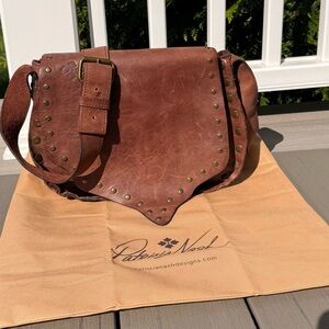 Patricia Nash Brown Crossbody Bag
